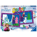 CREART PICTURA PE NUMERE PENTRU COPII 2 SABLOANE DISNEY FROZEN - RAVENSBURGER (RVSPBN23555)