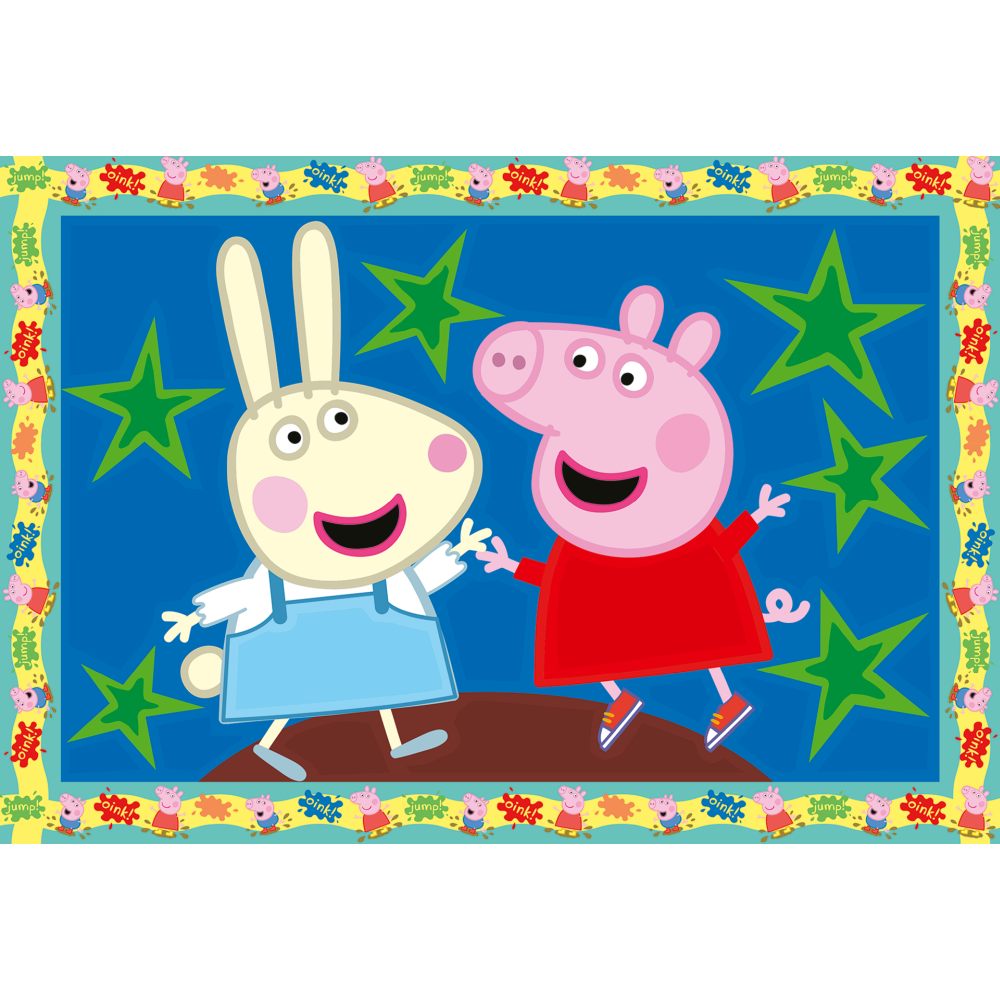 CREART PICTURA PE NUMERE PENTRU COPII 2 SABLOANE PEPPA PIG - RAVENSBURGER (RVSPBN23570)