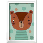 CREART PICTURA PE NUMERE PENTRU COPII URSULET DRAGUT - RAVENSBURGER (RVSPBN23603)