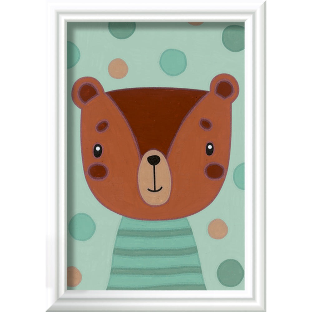 CREART PICTURA PE NUMERE PENTRU COPII URSULET DRAGUT - RAVENSBURGER (RVSPBN23603)