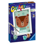 CREART PICTURA PE NUMERE PENTRU COPII URSULET DRAGUT - RAVENSBURGER (RVSPBN23603)