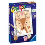 CREART PICTURA PE NUMERE PENTRU COPII CERB DRAGUT - RAVENSBURGER (RVSPBN23606)