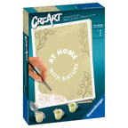 CREART PICTURA PE NUMERE PENTRU COPII AT HOME WITH NATURE - RAVENSBURGER (RVSPBN23609)