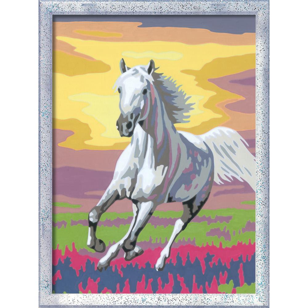 PAINT BY NUMBERS HORSE AT SUNSET - RAVENSBURGER (RVSPBN23663)