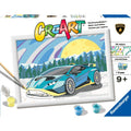 CREART PICTURA PE NUMERE PENTRU COPII LAMBORGHINI - RAVENSBURGER (RVSPBN23664)