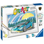 CREART PICTURA PE NUMERE PENTRU COPII LAMBORGHINI - RAVENSBURGER (RVSPBN23664)