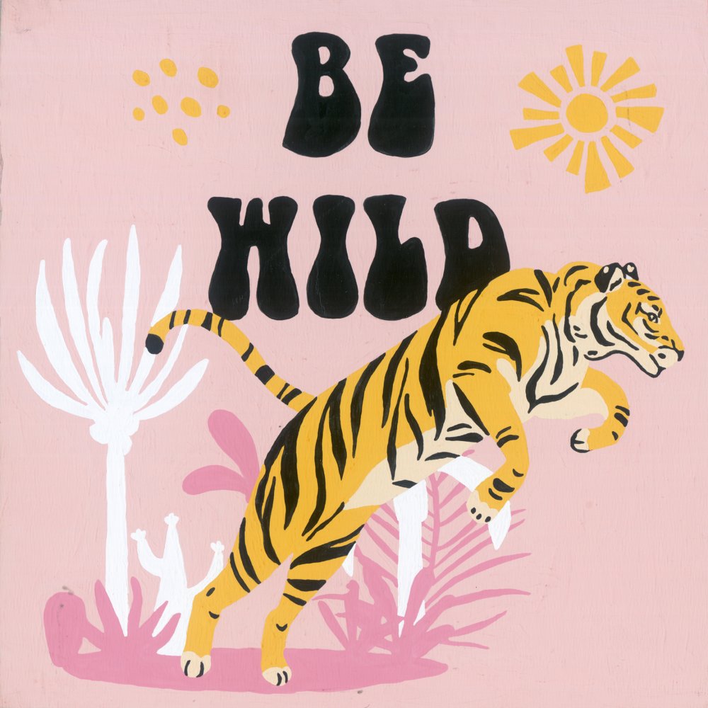 PAINTING BY NUMBERS TIGER BE WILD - RAVENSBURGER (RVSPBN23665)