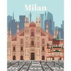 CREART PICTURA PE NUMERE PENTRU ADULTI MILANO PLIN DE CULOARE - RAVENSBURGER (RVSPBN23688)