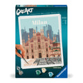 CREART PICTURA PE NUMERE PENTRU ADULTI MILANO PLIN DE CULOARE - RAVENSBURGER (RVSPBN23688)