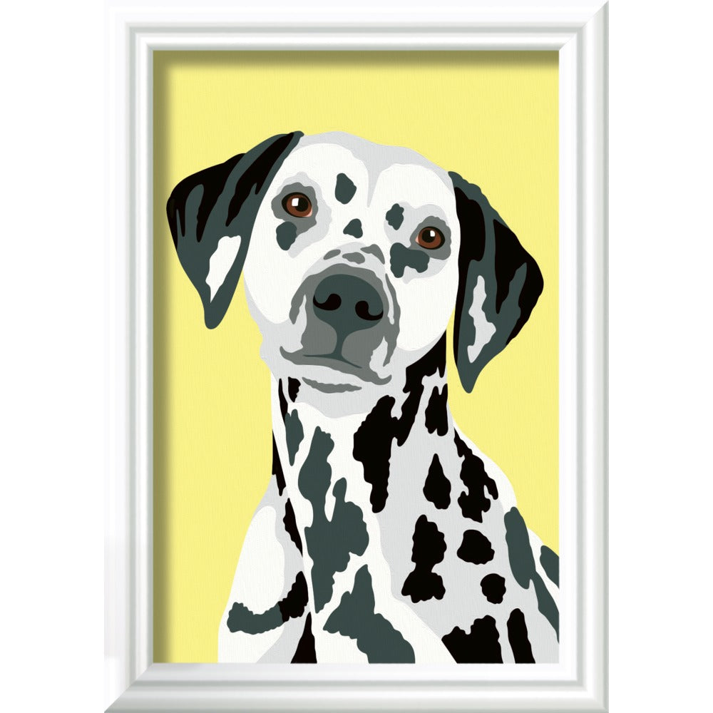 CREART PICTURA PE NUMERE PENTRU COPII CAINE DALMATIAN - RAVENSBURGER (RVSPBN23716)
