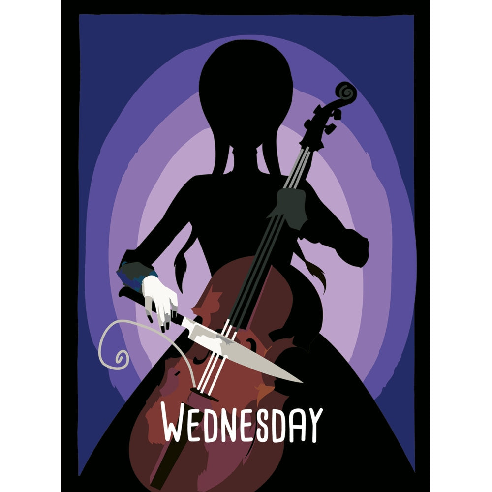 CREART PICTURA PE NUMERE PENTRU COPII WEDNESDAY - RAVENSBURGER (RVSPBN23889)