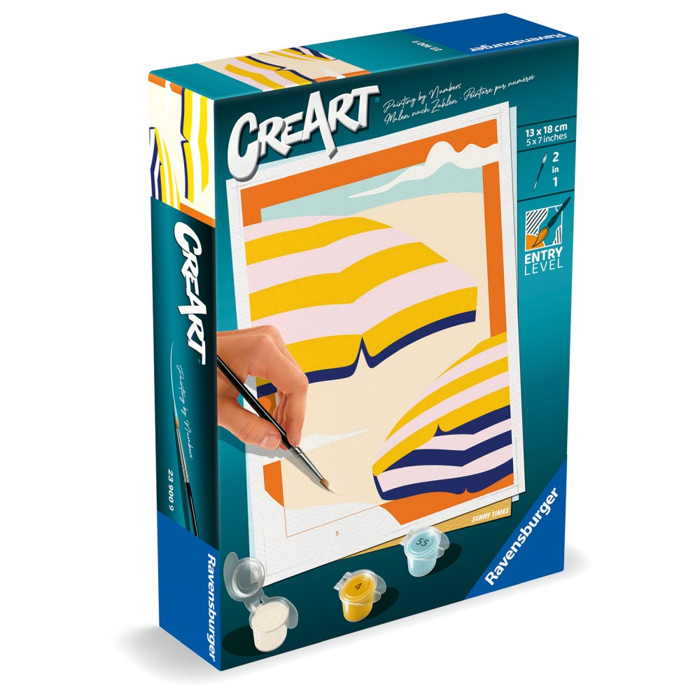 CREART PICTURA PE NUMERE PENTRU COPII TIMPURI INSORITE - RAVENSBURGER (RVSPBN23900)