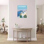PAINTING BY NUMBERS CANVAS PICTURE SANTORINI - RAVENSBURGER (RVSPBN23906)