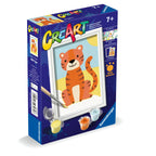 CREART PICTURA PE NUMERE PENTRU COPII TIGRU SALBATIC - RAVENSBURGER (RVSPBN23969)