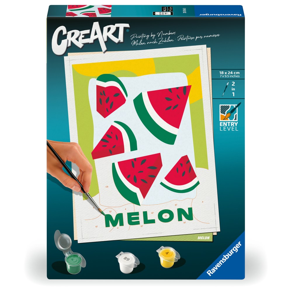 CREART PICTURA PE NUMERE PENTRU ADULTI PEPENE - RAVENSBURGER (RVSPBN25516)