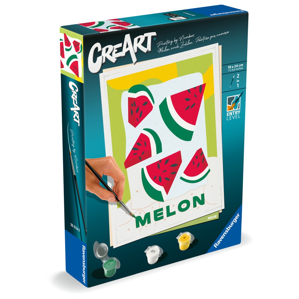 CREART PICTURA PE NUMERE PENTRU ADULTI PEPENE - RAVENSBURGER (RVSPBN25516)