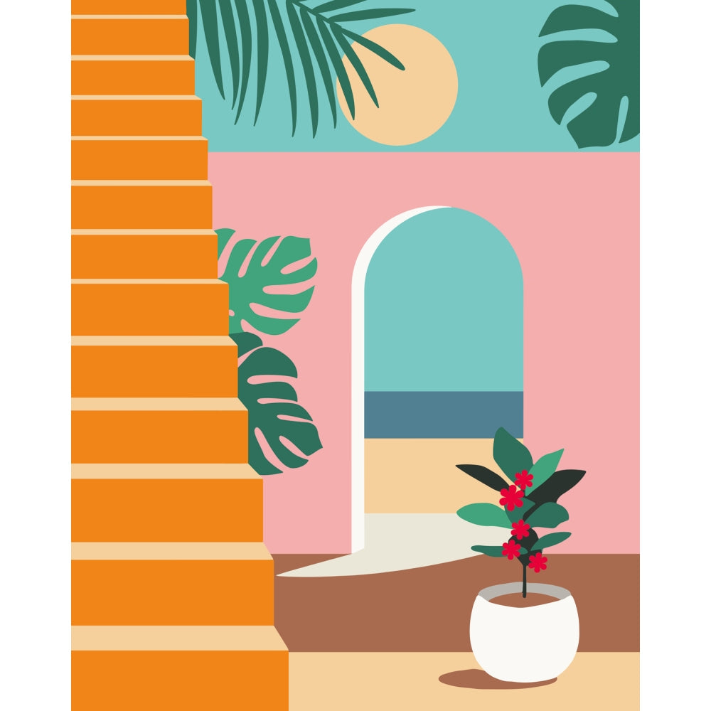 CREART PICTURA PE NUMERE PENTRU ADULTI VIBE DE VACANTA - RAVENSBURGER (RVSPBN25524)