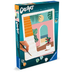 CREART PICTURA PE NUMERE PENTRU ADULTI VIBE DE VACANTA - RAVENSBURGER (RVSPBN25524)