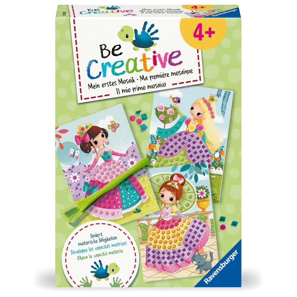BE CREATIVE SET MIDI DE CREATIE MOZAIC PRINTESE - RAVENSBURGER (RVSAC25533)
