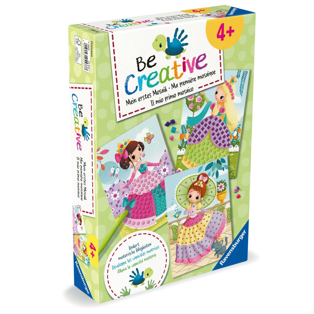 BE CREATIVE SET MIDI DE CREATIE MOZAIC PRINTESE - RAVENSBURGER (RVSAC25533)