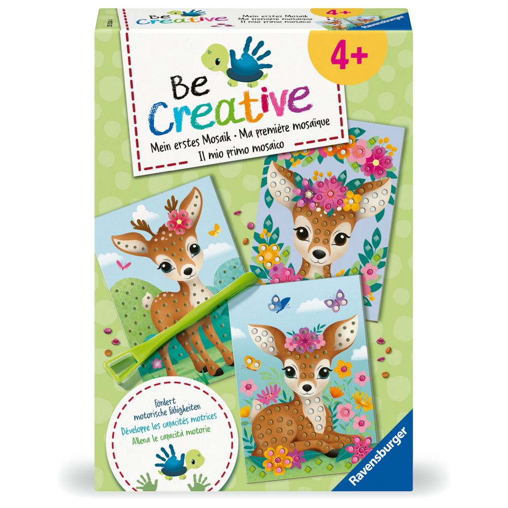 BE CREATIVE SET MIDI DE CREATIE MOZAIC CAPRIOARE - RAVENSBURGER (RVSAC25534)