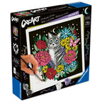 CreArt pictura pe numere pentru adulti editie Pixie Cold pisica