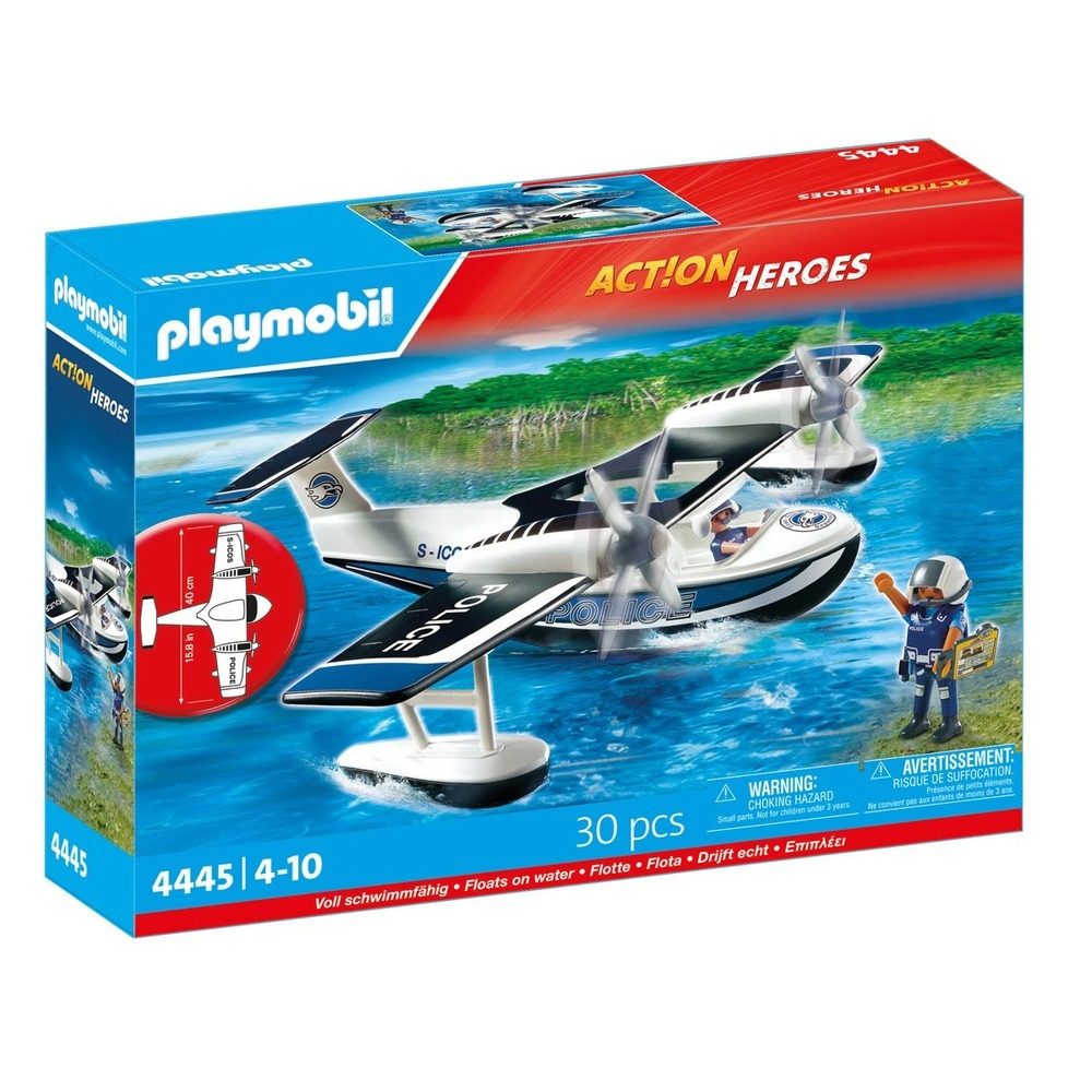HIDROAVION DE POLITIE - PLAYMOBIL ACTION HEROES (PM4445)