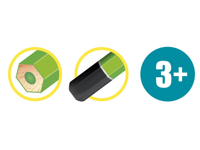 SET OF 24 COLORED PENCILS IN METAL BOX - PLAY-DOH (160003)