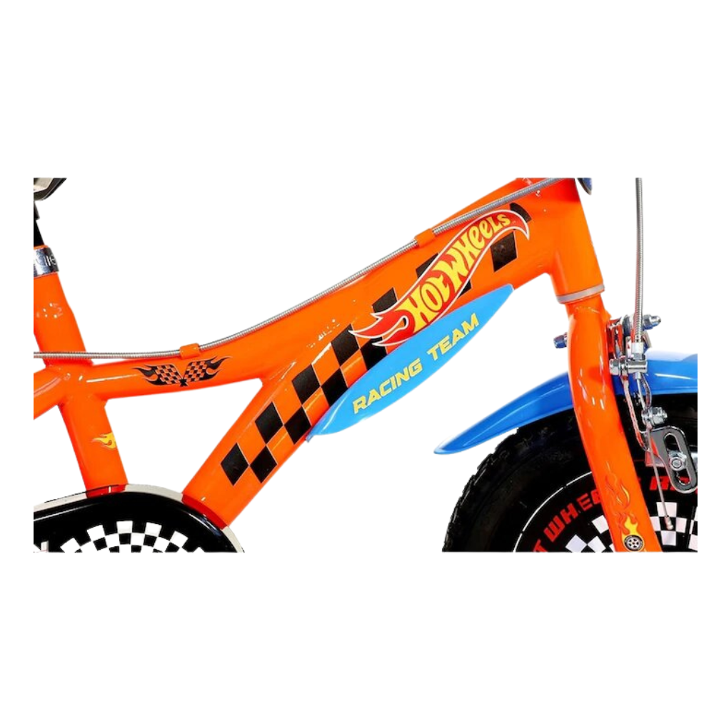 BICICLETA COPII 16'' - HOT WHEELS - DINO BIKES (616-HW)