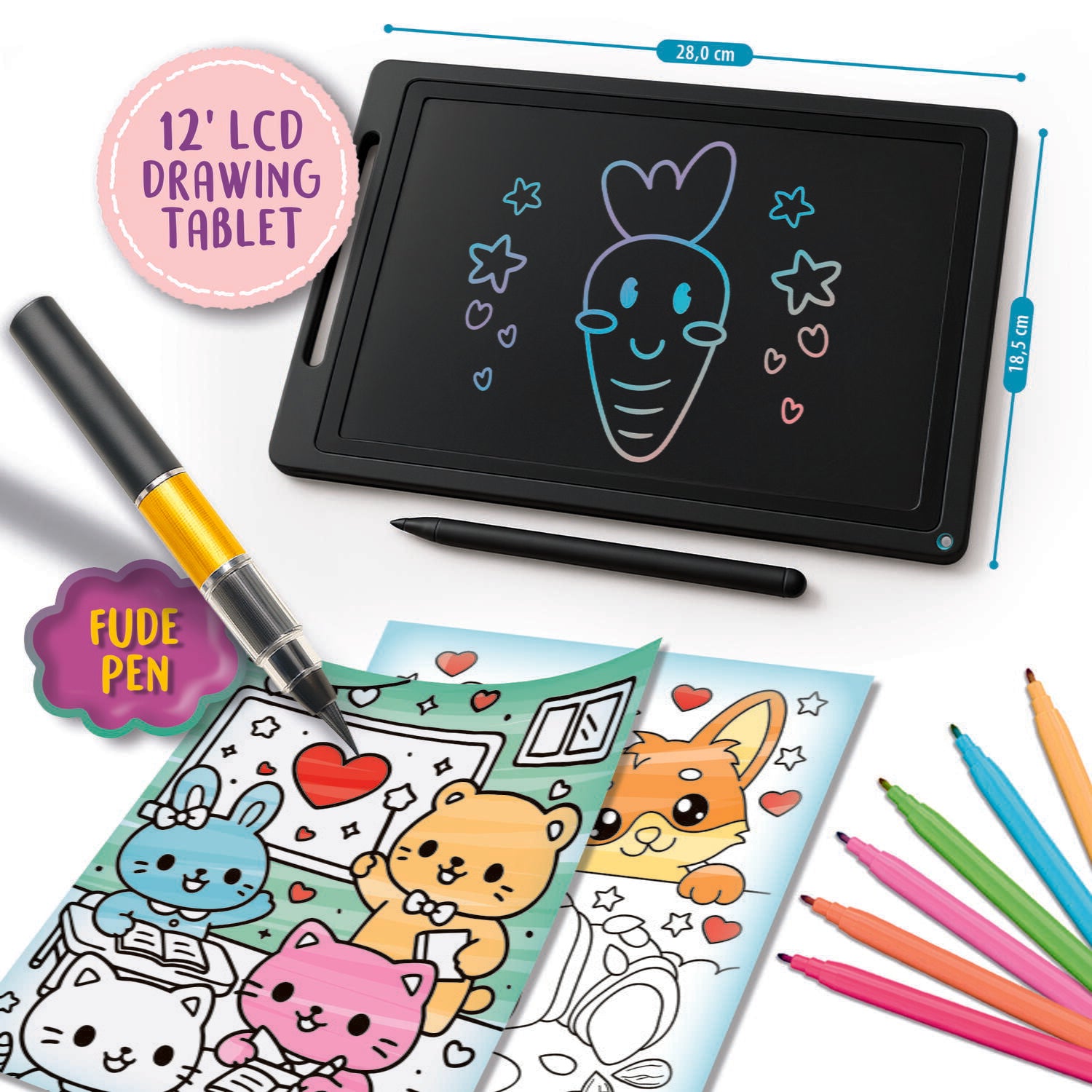 TABLETA PENTRU DESEN KIDS ART- ACADEMIA KAWAII - LISCIANI (LEX117376)