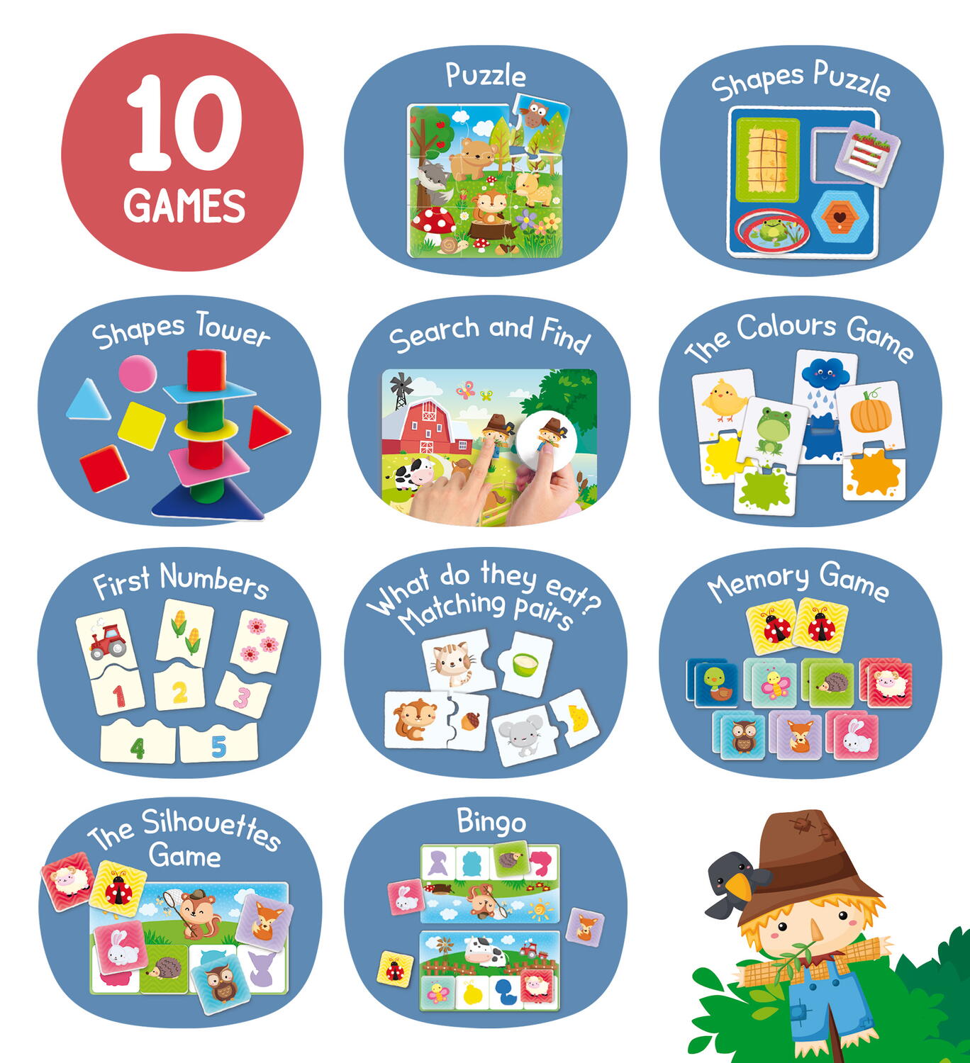 COLECTIA MEA DE JOCURI EDUCATIVE MONTESSORI - LISCIANI (LEN80243)