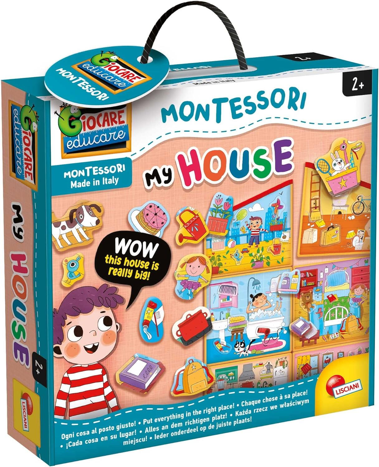 MONTESSORI GAME - MY ORDINARY HOUSE - LISCIANI (L85644)
