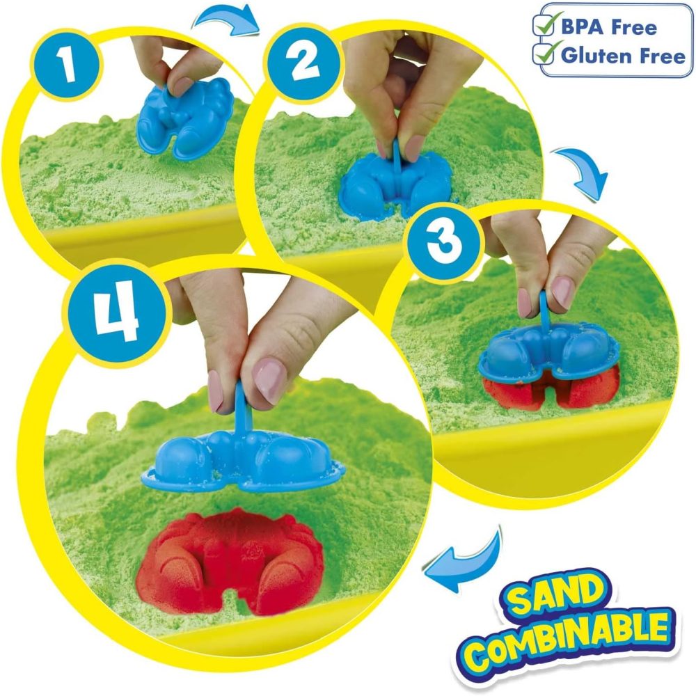 NISIP KINETIC IN PUNGUTA RESIGILABILA 250 G CULORI ASORTATE - CRAZE (CRZ41215)