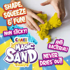 NISIP KINETIC IN PUNGUTA RESIGILABILA 250 G CULORI ASORTATE - CRAZE (CRZ41215)