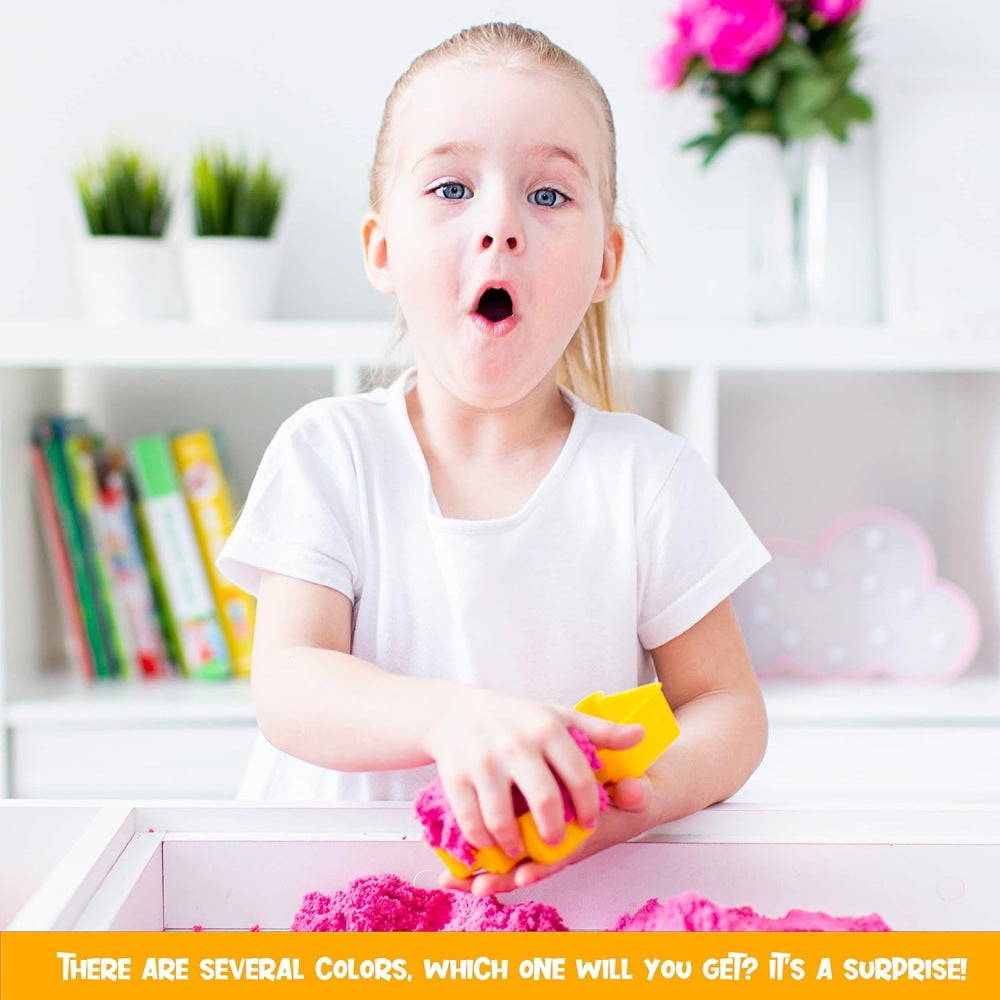 NISIP KINETIC IN PUNGUTA RESIGILABILA 250 G CULORI ASORTATE - CRAZE (CRZ41215)