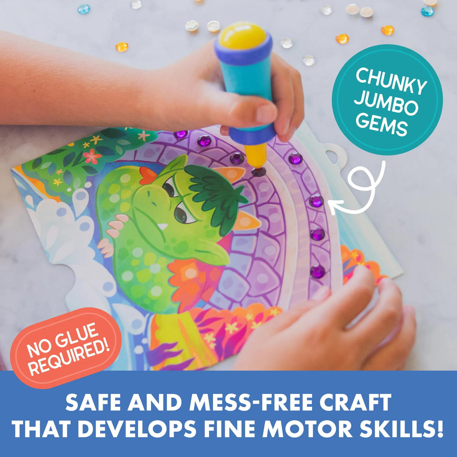 SET CREATIV CU DIAMANTE - REGATUL BASMELOR - EDUCATIONAL INSIGHTS (EI-1540)