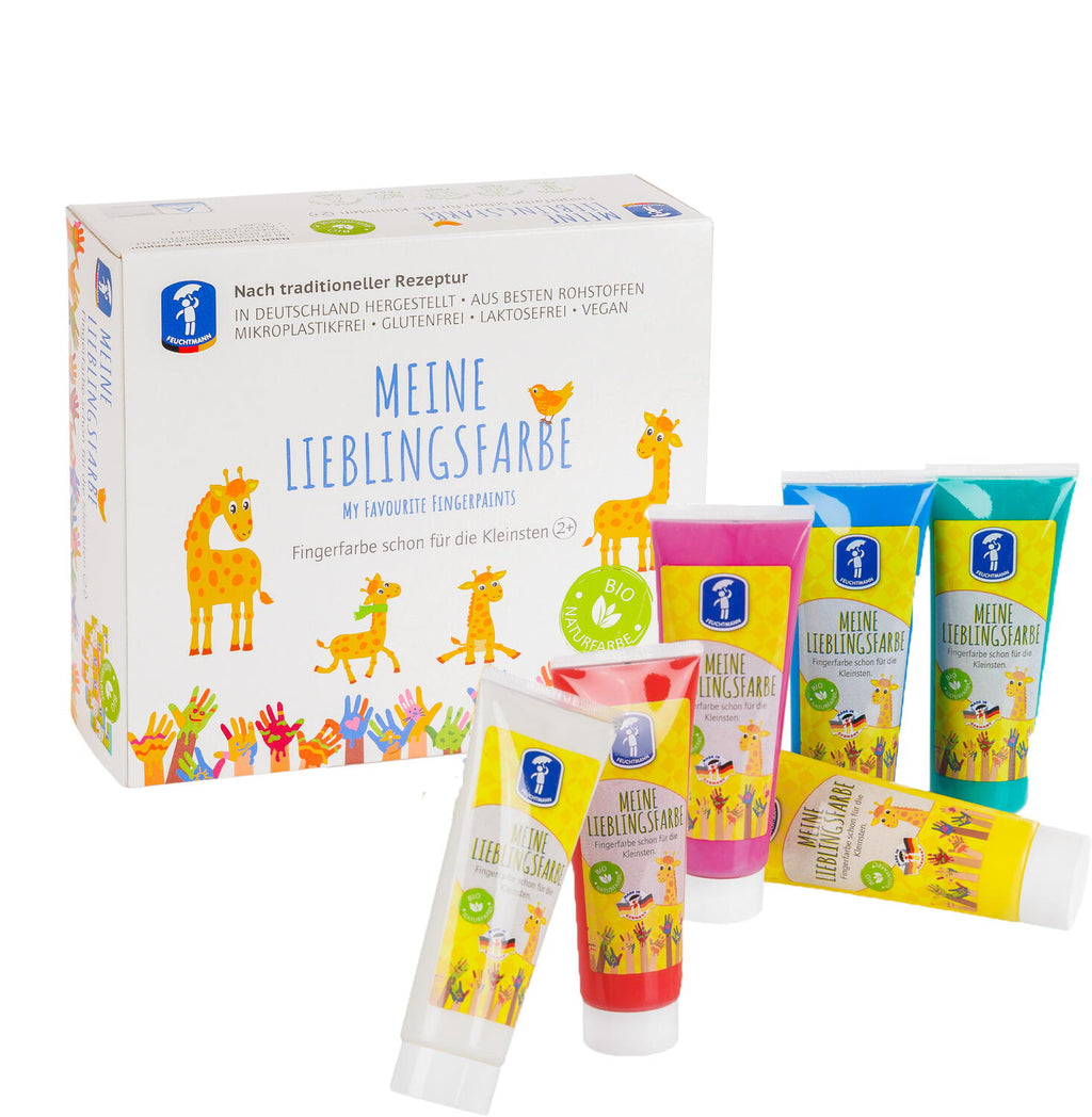 SET 6 TUBURI VOPSEA PICTURA CU DEGETELE - BASIC - FEUCHTMANN (6330651)