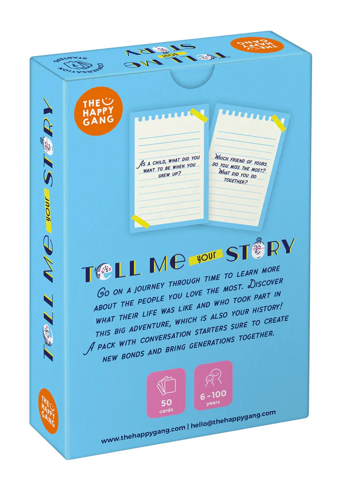 CARDURI CONVERSATII - SPUNE POVESTEA TA - THE HAPPY GANG (ENTHG35)