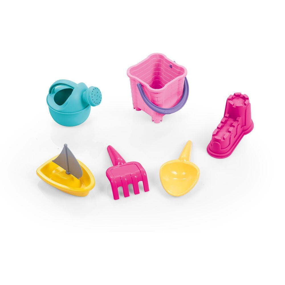 MASUTA DE ACTIVITATI 3 IN 1 PENTRU COPII - ALB& ROZ - DOLU (D2577)