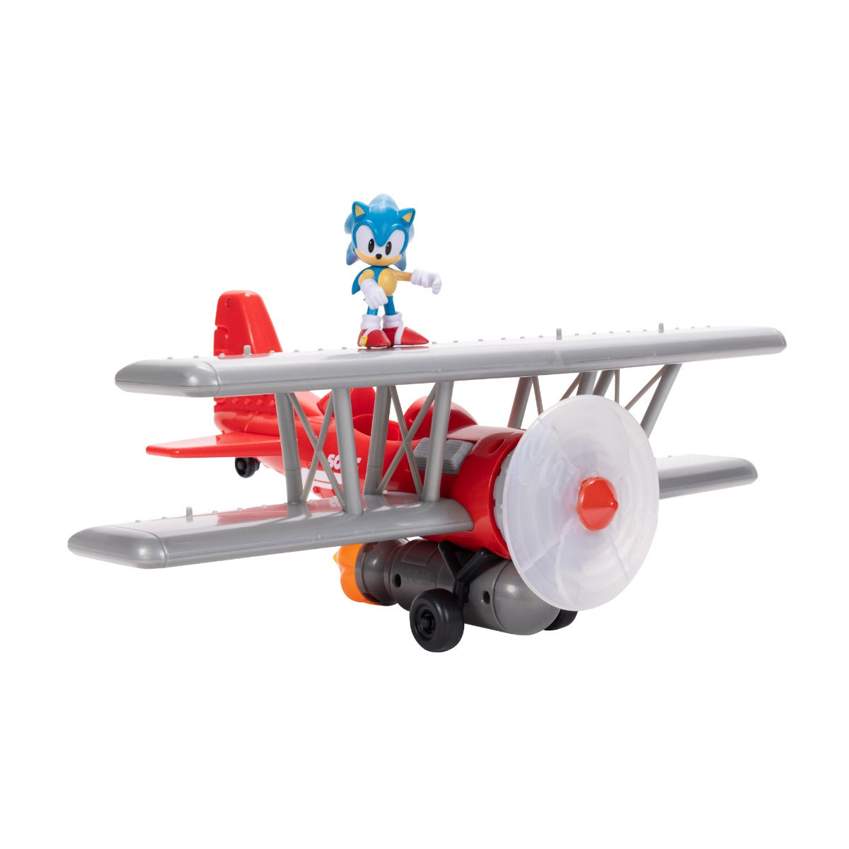 NINTENDO SONIC - AIRPLANE PLAYSET WITH LIGHTS AND SOUNDS, SONIC FIGURE INCLUDED (423284)