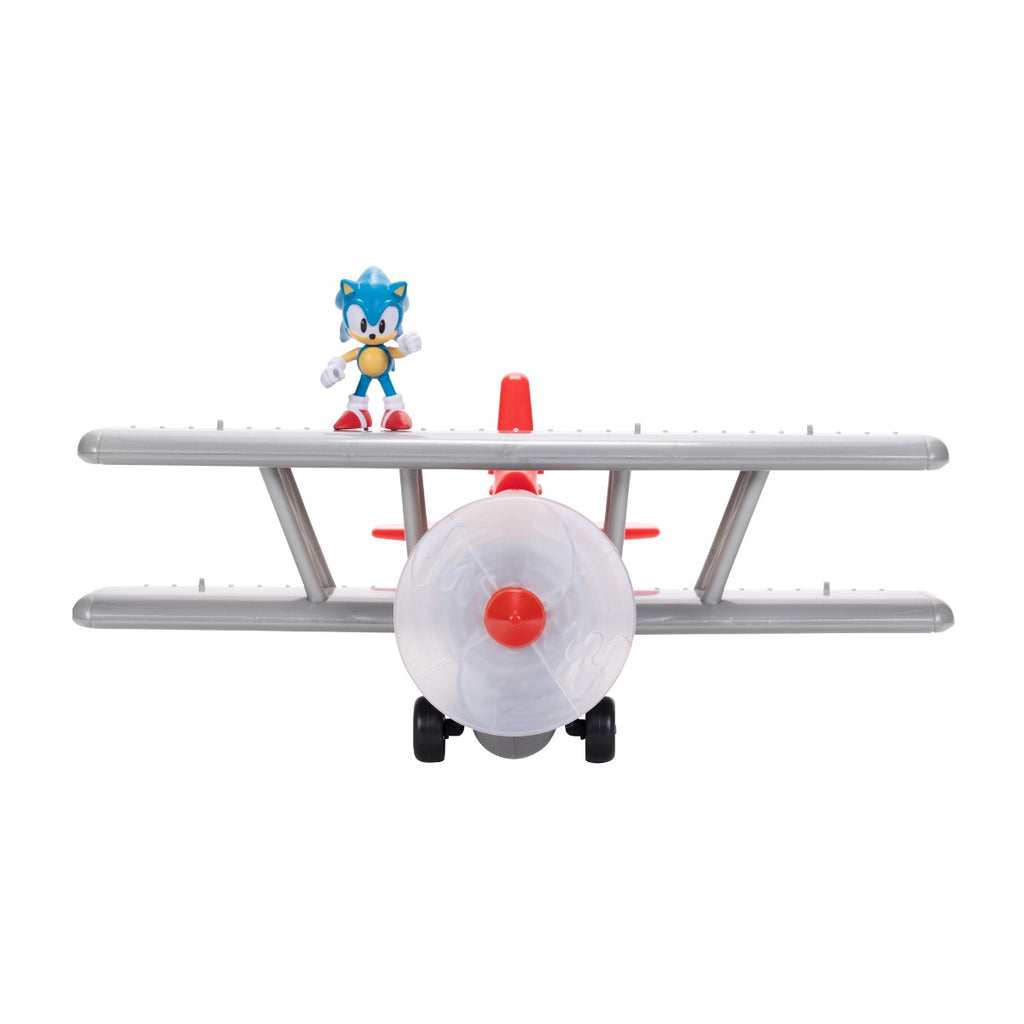 NINTENDO SONIC - AIRPLANE PLAYSET WITH LIGHTS AND SOUNDS, SONIC FIGURE INCLUDED (423284)