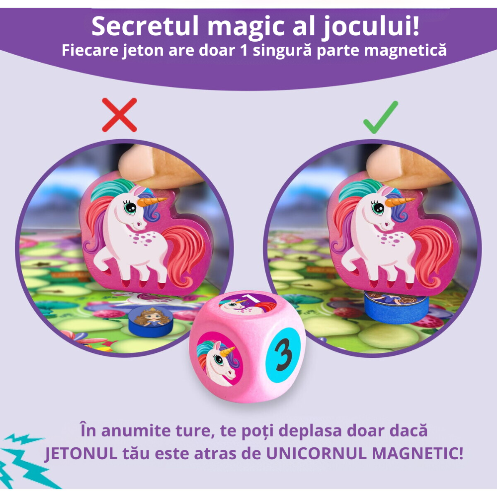 MAGNETIC BOARD GAME - PRINCESS RACE - CHALK AND CHUCKLES (CCPPL117)