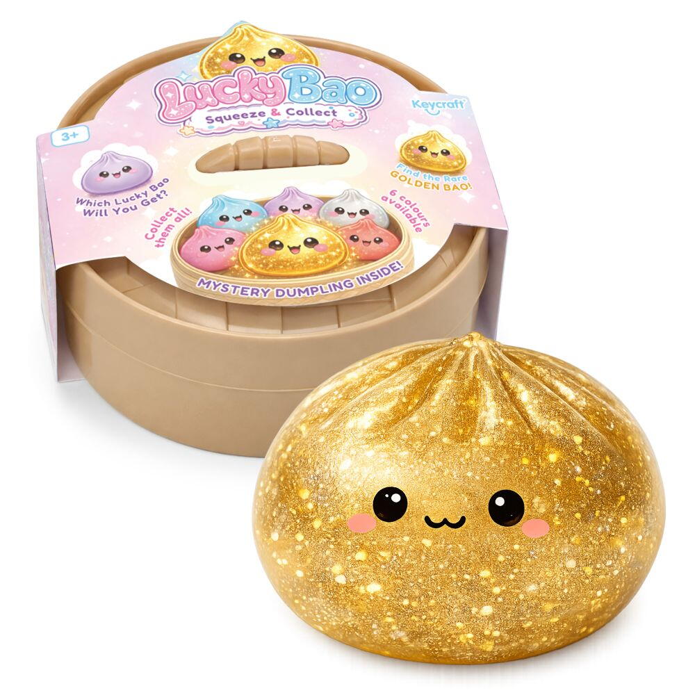 LUCKY BAO - DUMPLING MISTERIOS SQUISHY - KEYCRAFT (NV1170)