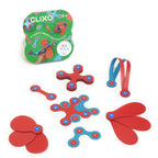 CLIXO® MAGNETIC BUILDING TOY - ITSY FLAMINGO &amp; TURQUOISE (18 PIECES) - CLIXO (CL-ITSY-FT-1)