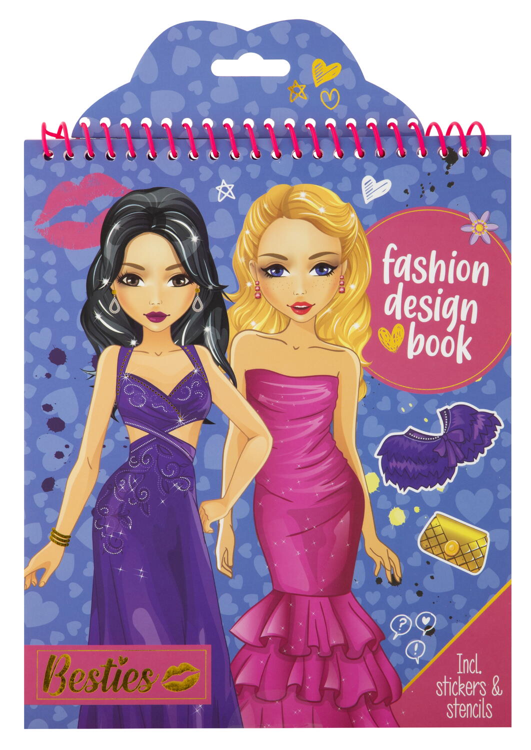PICTURE BOOK - FASHION DESIGN (BLUE) - GRAFIX (140007-1)