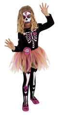 COSTUM DE CARNAVAL - SCHELET FETITA - RUBIES (S8536)