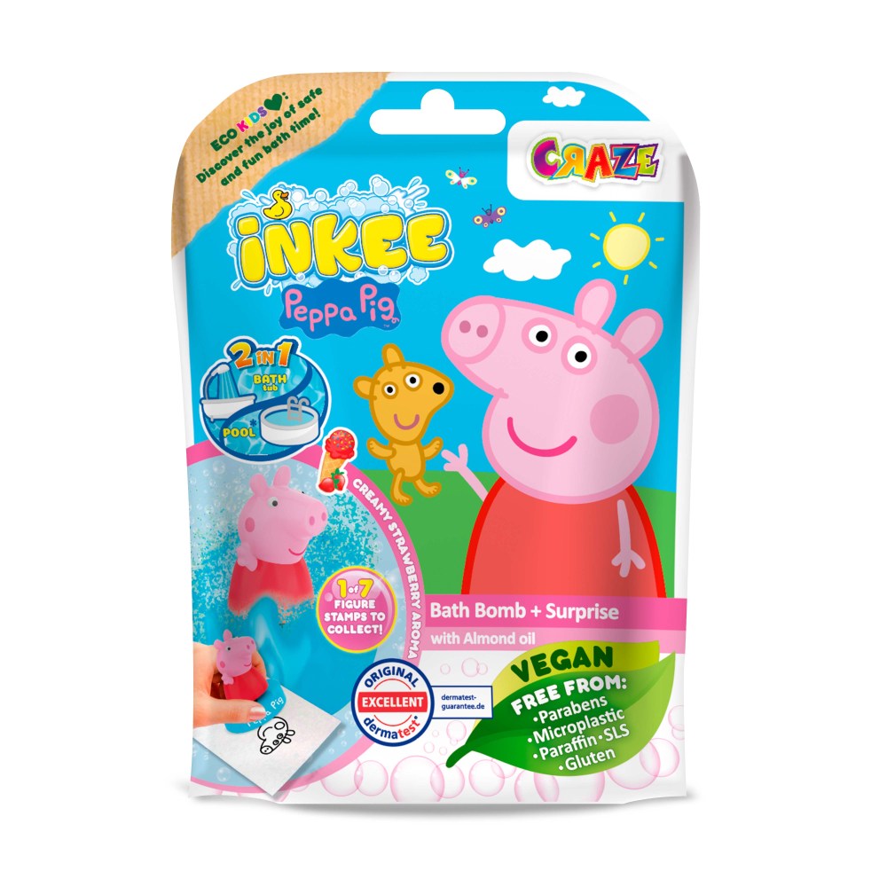 PEPPA PIG SURPRISE BATH BALL - CRAZE (CRZ43127)