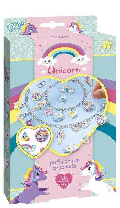 SET BRATARI CU PANDANTIVE - UNICORNI - TOTUM (TT071681)