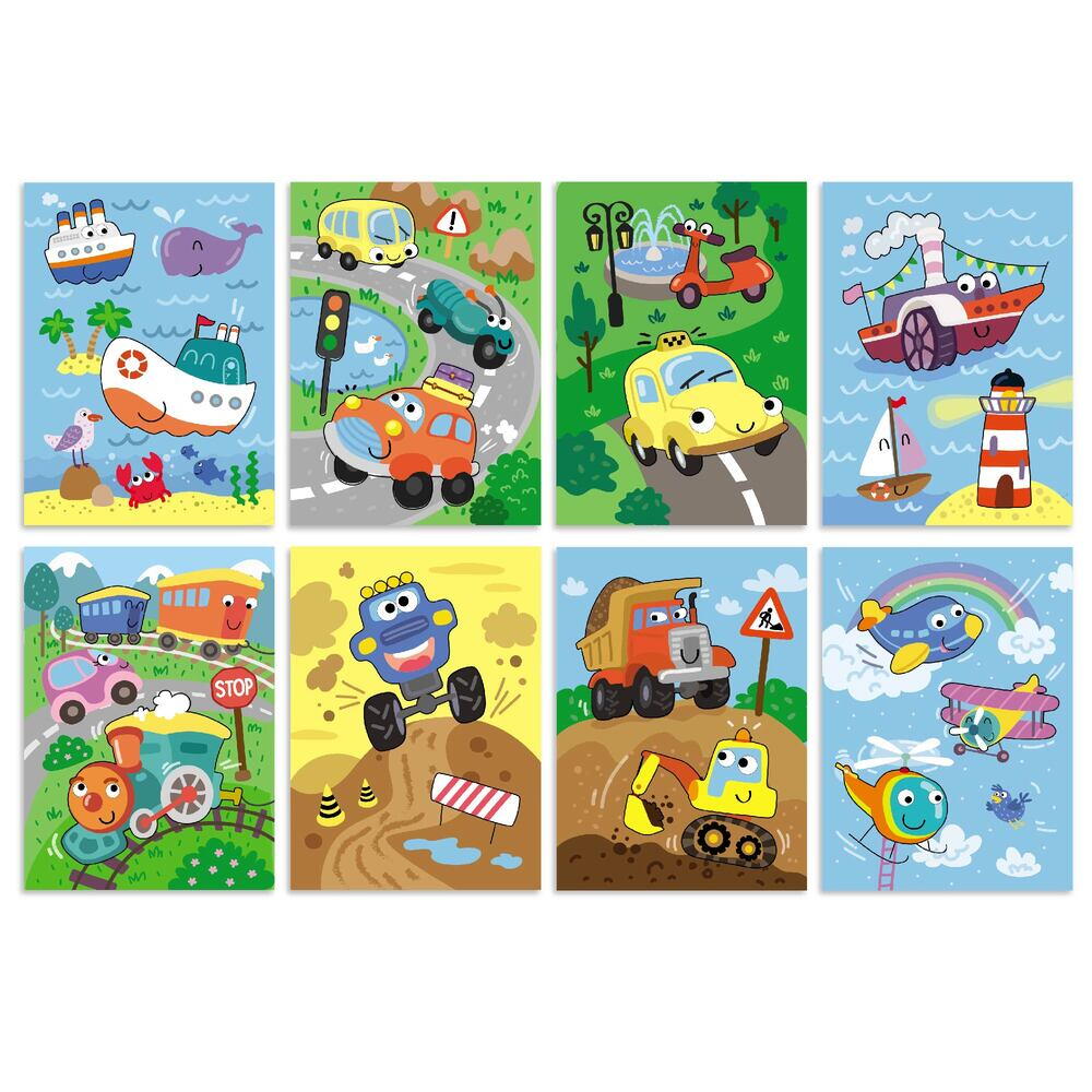 SET DE COLORAT CU APA - VEHICULE - DODO (DO300309)