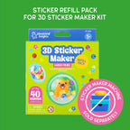SET REZERVE ABTIBILDURI  3D – PRIETENII DIN GRADINA - EDUCATIONAL INSIGHTS (EI-1526)